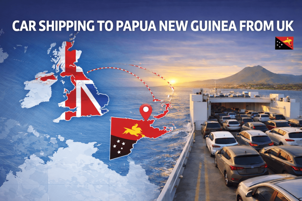 Car Shipping to Papua New Guinea Car Shipping to Papua New Guinea