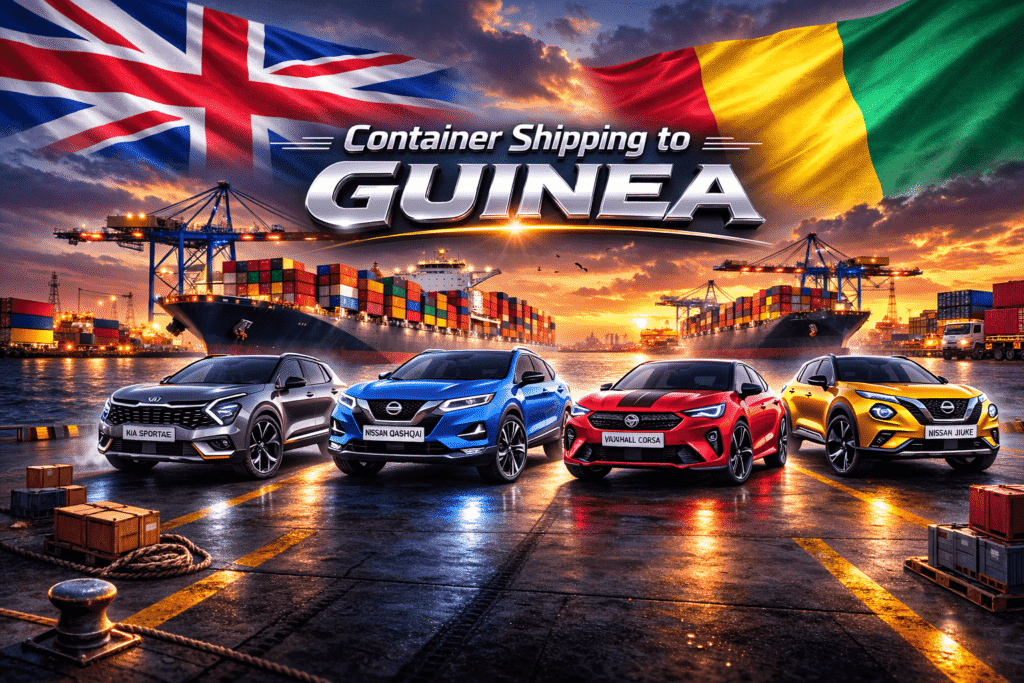 Container Shipping to Guinea from the UK (FCL & LCL Sea Freight Solutions) 1 Container Shipping to Guinea