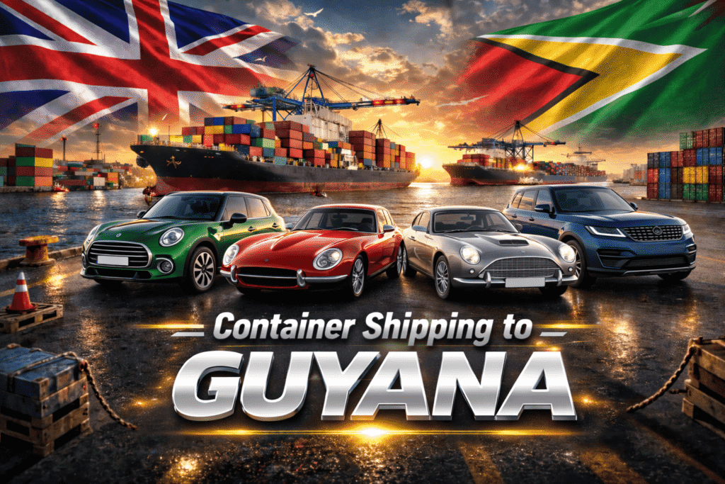 Container Shipping to Guyana from the UK (2026 Cost & Transit Time) 1 Container Shipping to Guyana