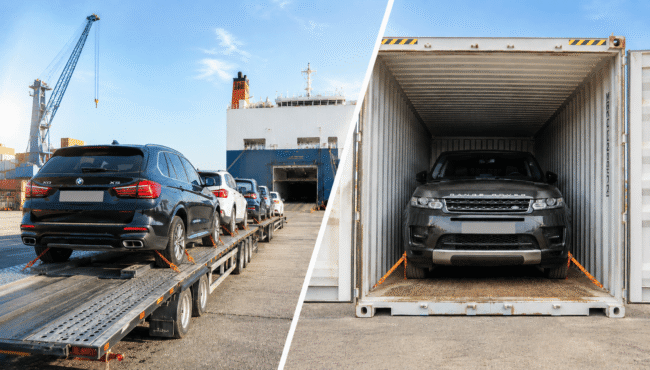 Open vs Enclosed Car Shipping Open vs Enclosed Car Shipping