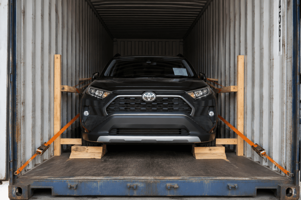 Vehicle shipping in a container to Equatorial Guinea from the UK Vehicle shipping in a container to Equatorial Guinea from the UK