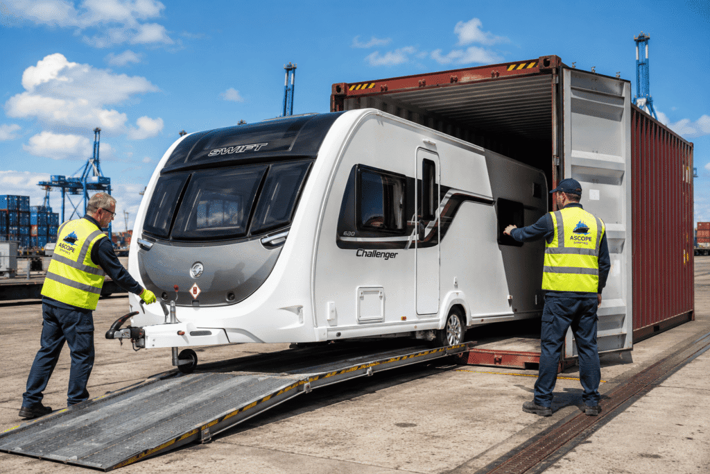 Caravan Shipping UK to NZ 1 Caravan Shipping UK to NZ