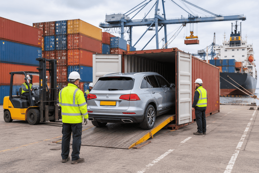 Car Shipping to Guinea (Conakry) 2 Container Car Shipping to Guinea