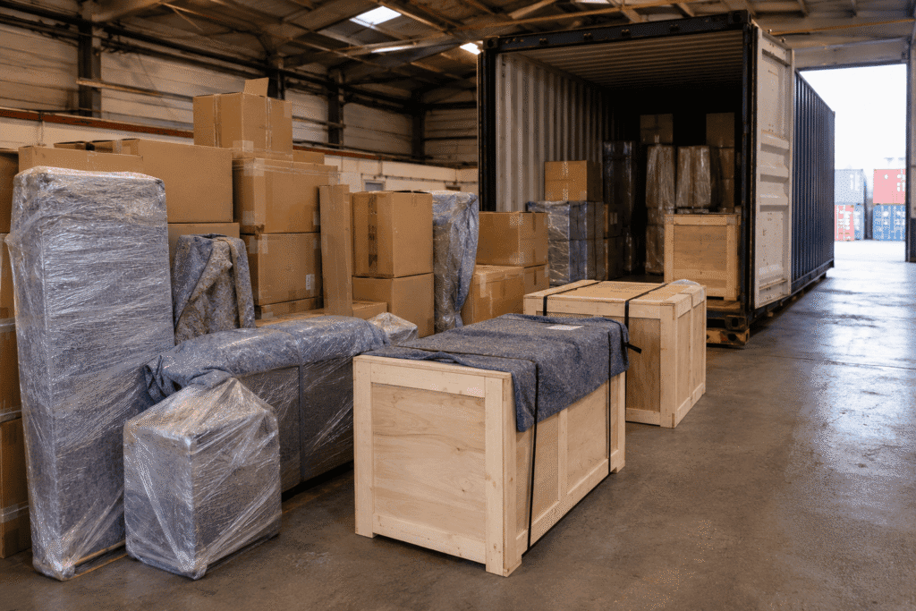 Personal & Household Goods Container Shipping Personal & Household Goods Container Shipping