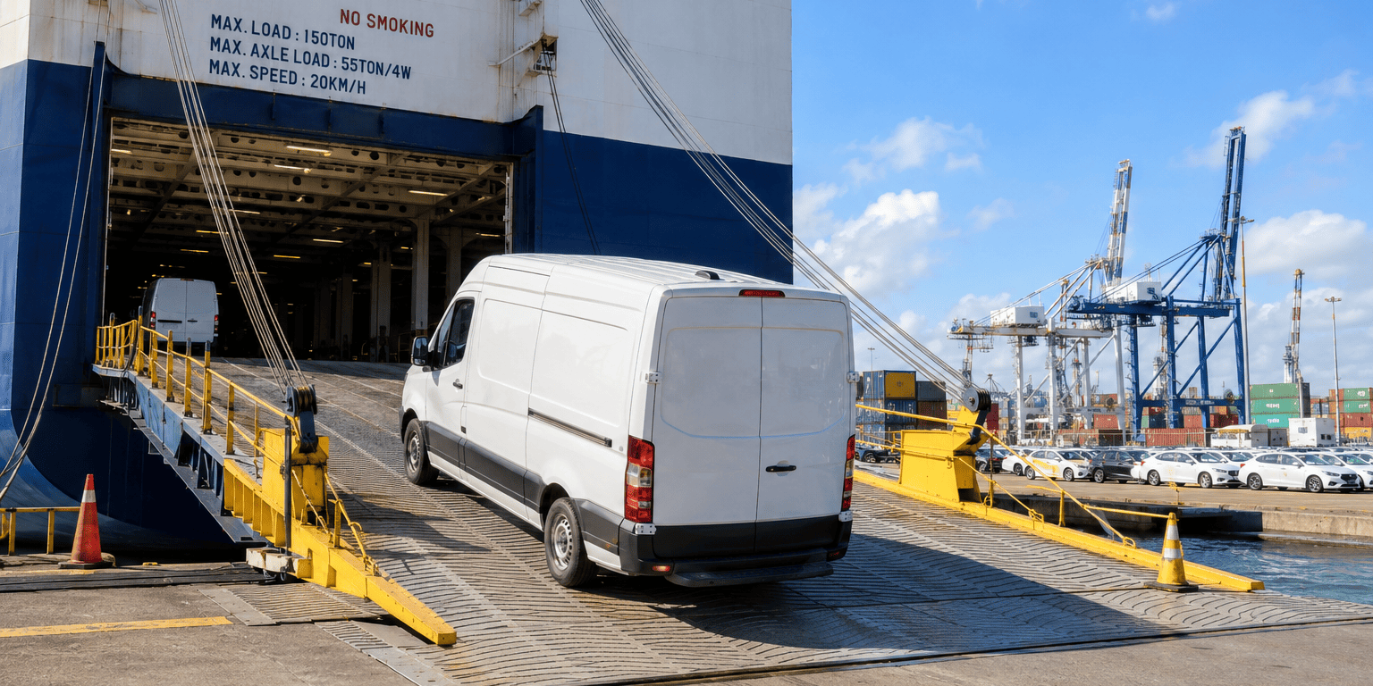 RoRo vs Container Shipping for Commercial Vehicles RoRo vs Container Shipping for Commercial Vehicles
