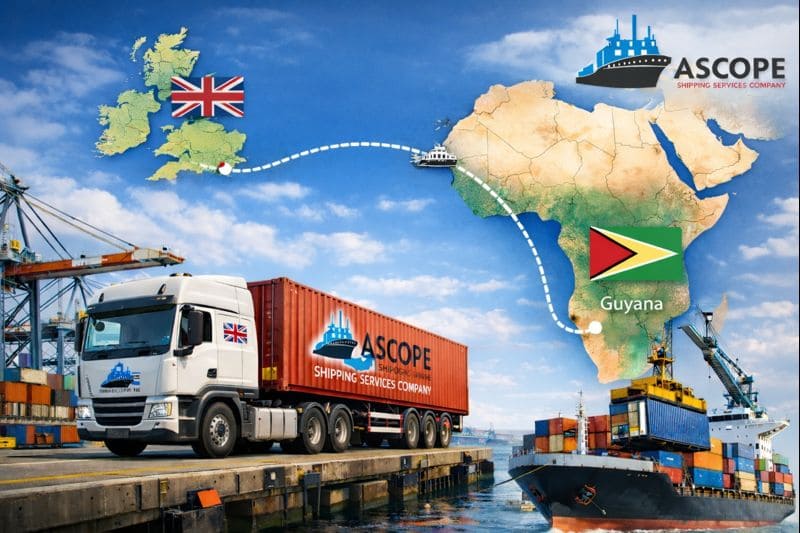 Truck Shipping to Guyana