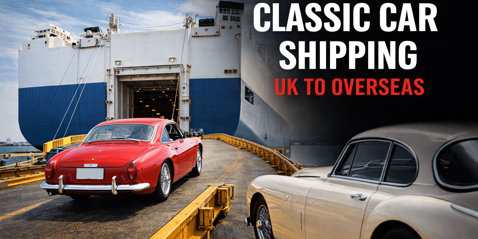Classic Car Shipping UK to Overseas