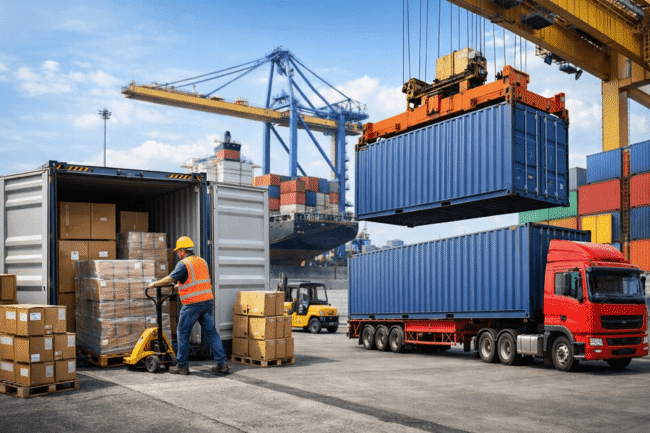 Groupage vs Full Container Shipping