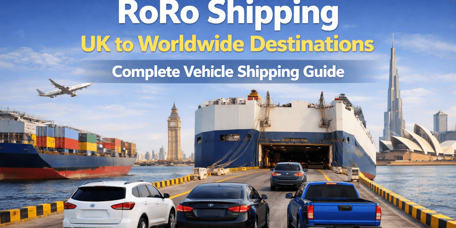 RoRo Shipping UK to Worldwide