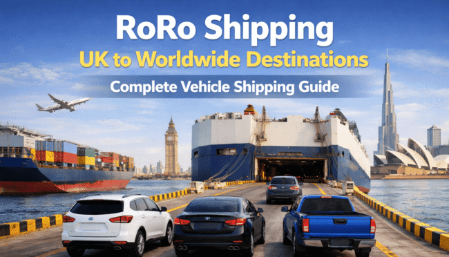 RoRo Shipping UK to Worldwide