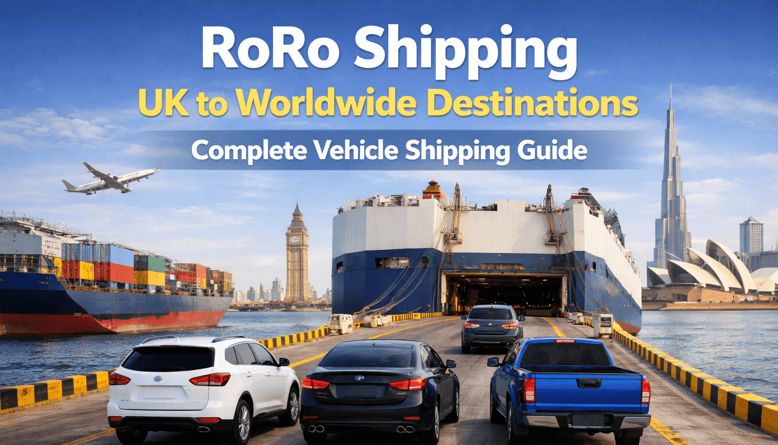 RoRo Shipping UK to Worldwide