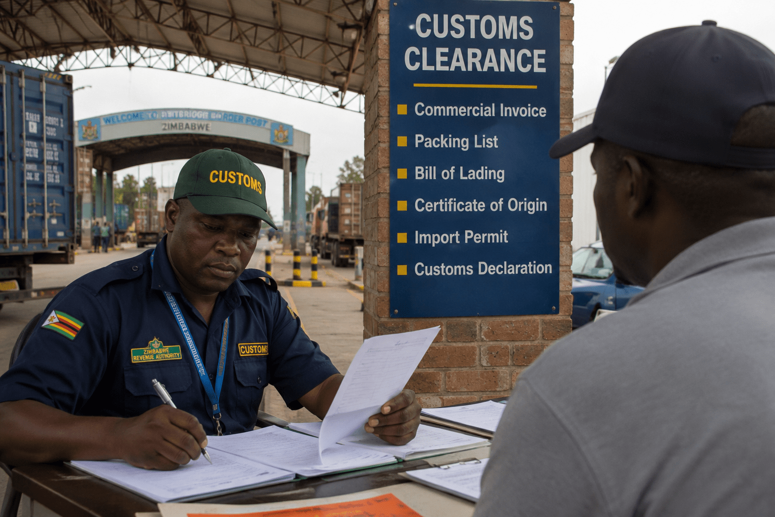 ZIMRA customs clearance for UK car imports to Zimbabwe ZIMRA customs clearance for UK car imports to Zimbabwe