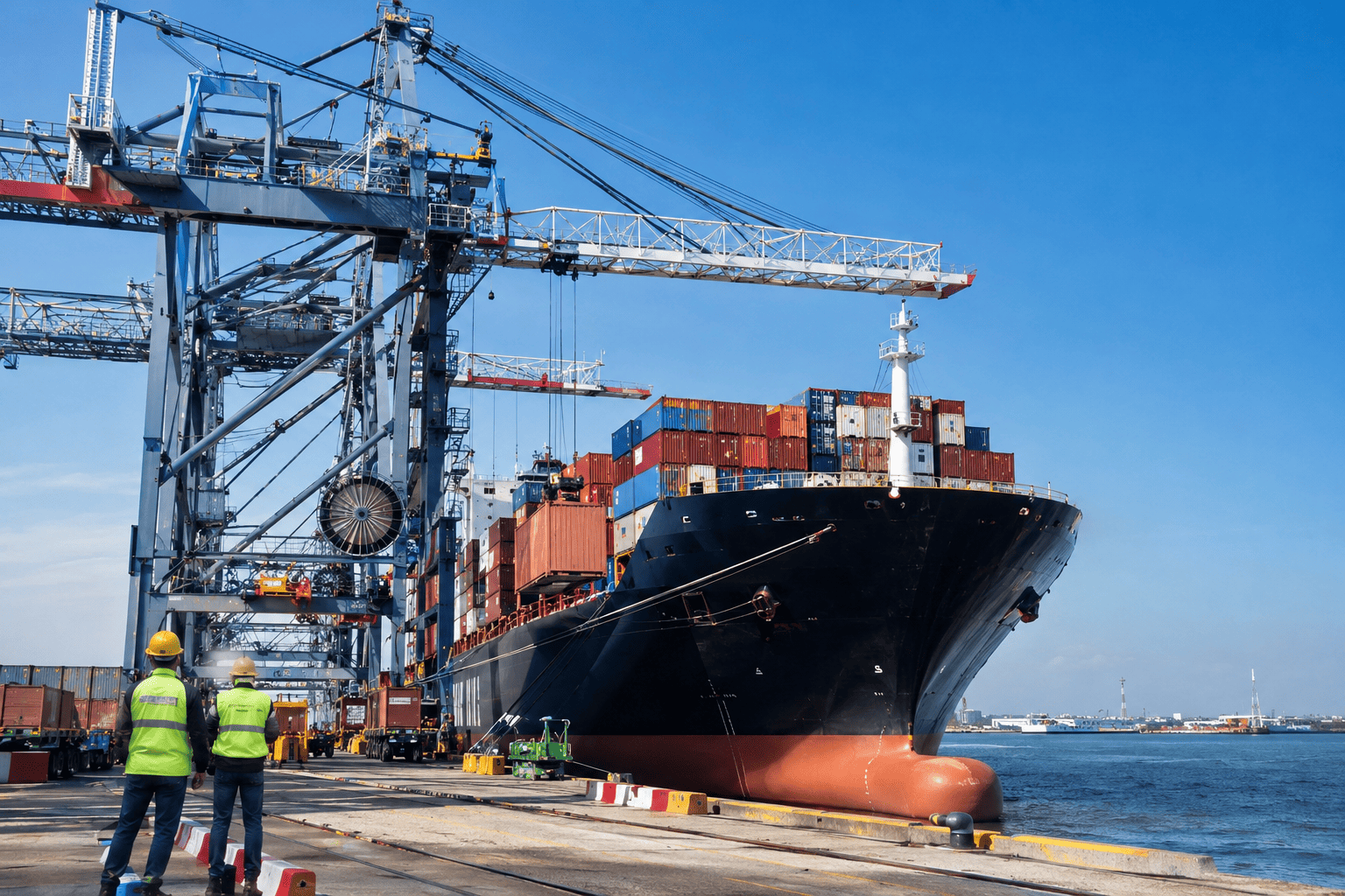 Best UK ports for international cargo shipping – container terminal and vessel Best UK ports for international cargo shipping – container terminal and vessel