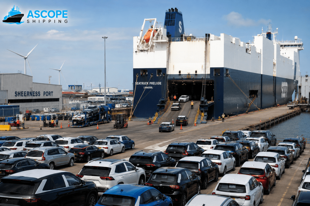 Vehicle Shipping from Sheerness Port