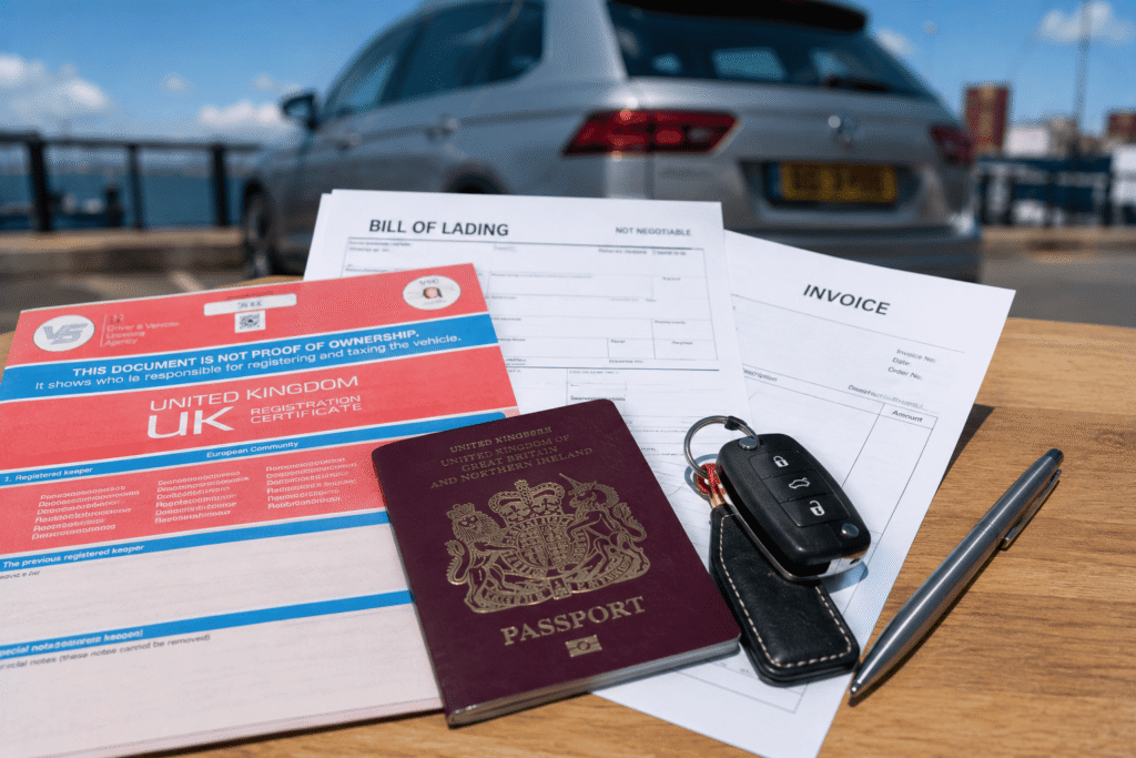 Documents Required to Ship a Car