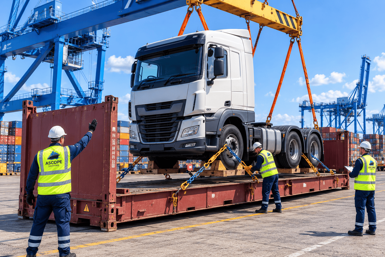 RoRo Truck Shipping RoRo Truck Shipping