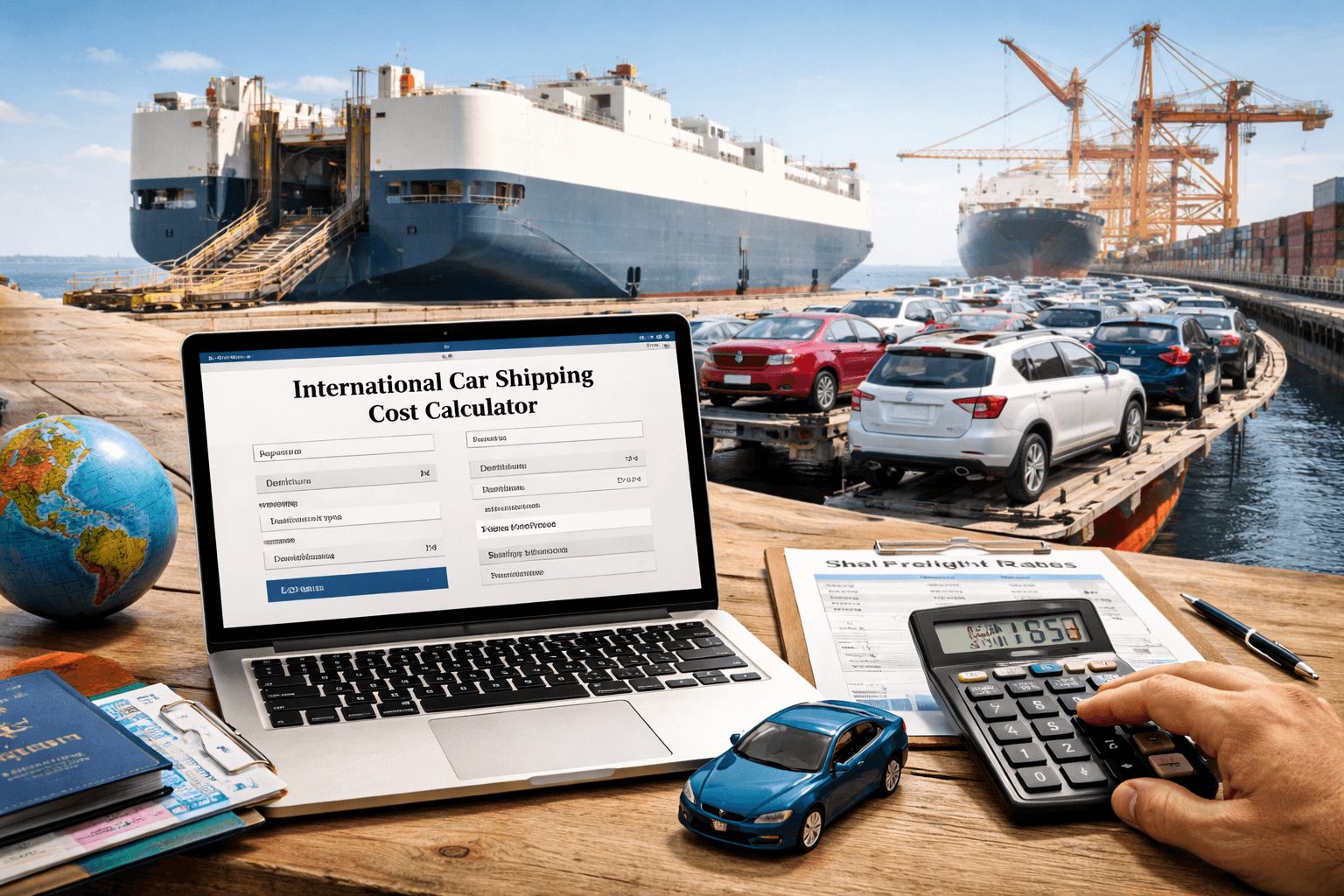 International Car Shipping Cost Calculator