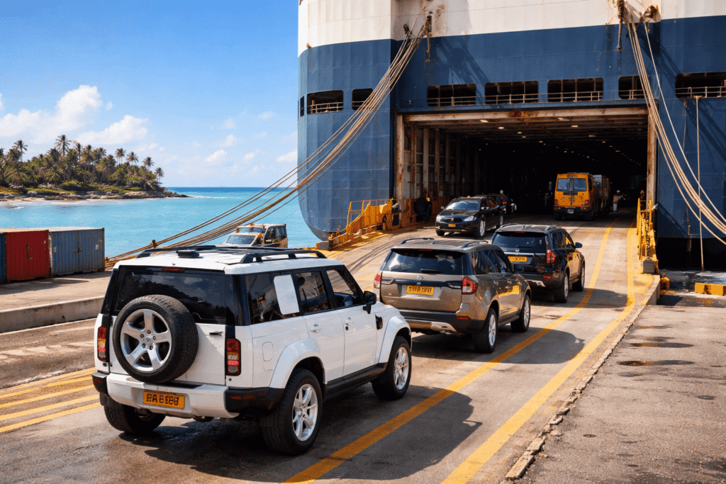 Land Rover Shipping