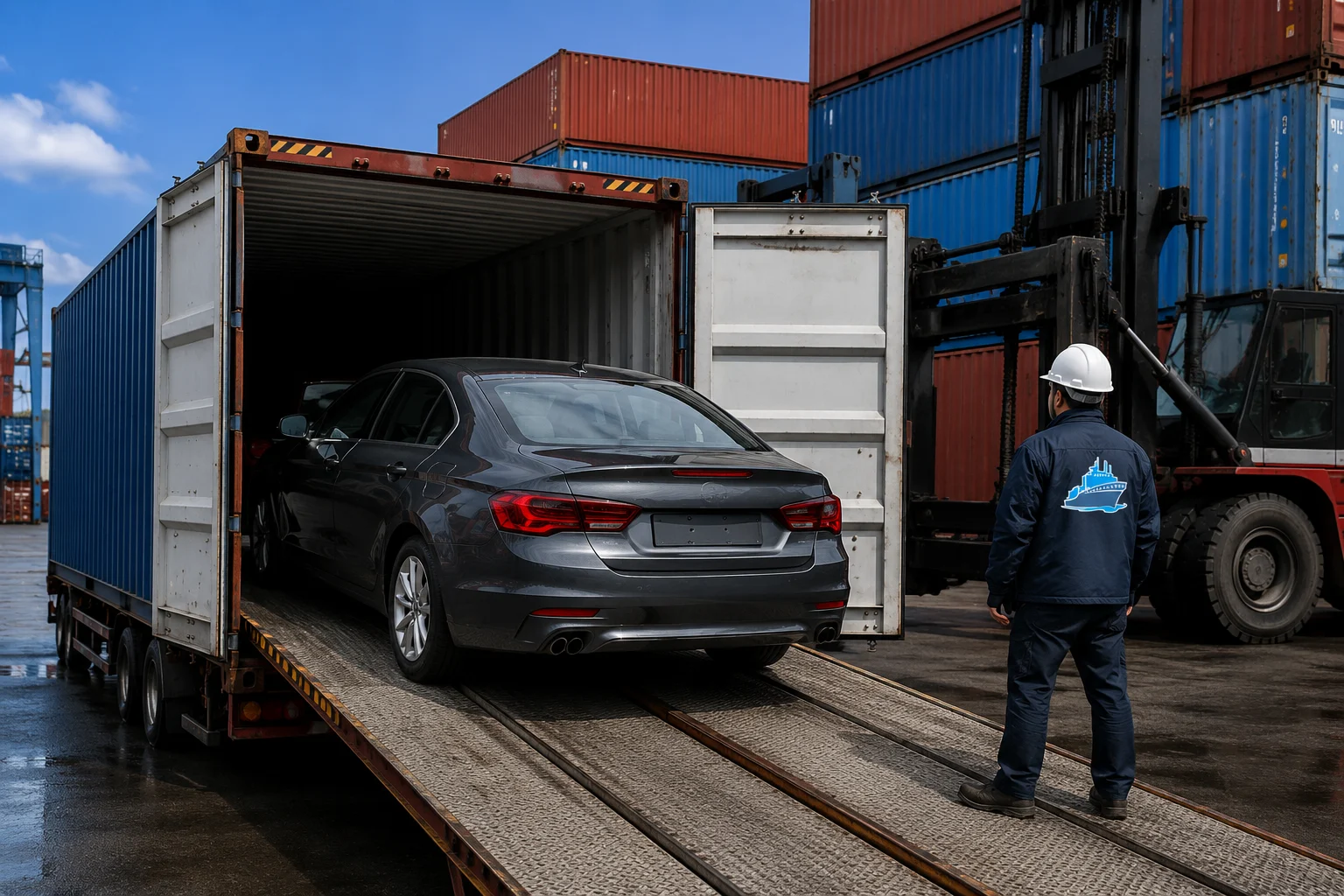 CONTAINER CAR SHIPPING TO BENIN