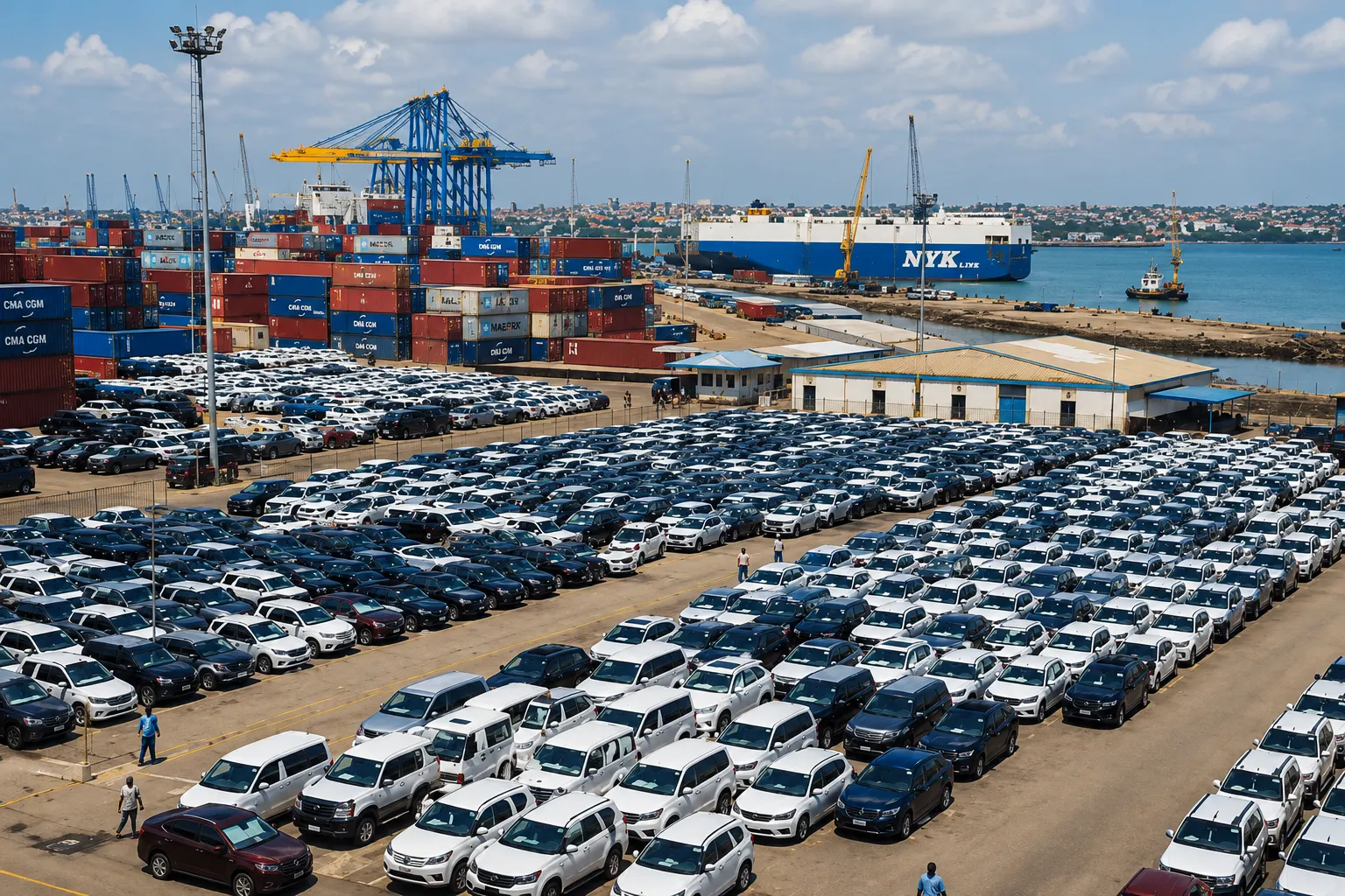 CONTAINER CAR SHIPPING TO TANZANIA