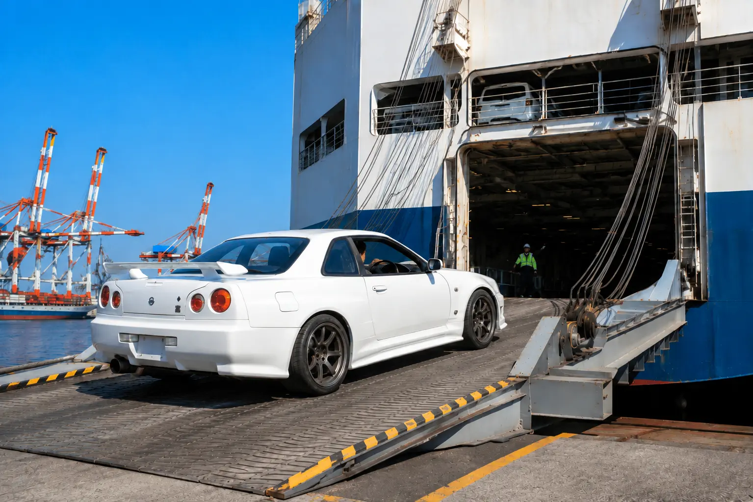 Car Shipping from Japan to UK