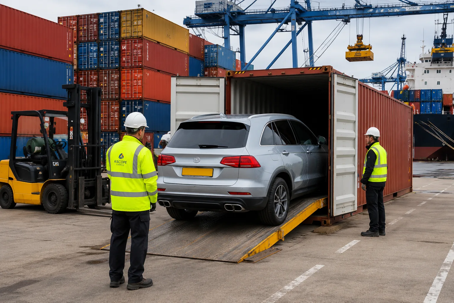 Container Car Shipping to Republic of the Congo