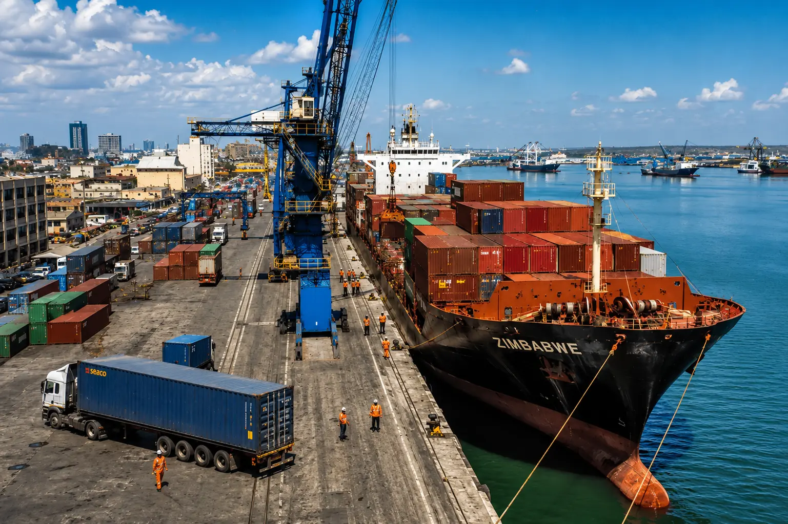 Container Shipping to Mozambique