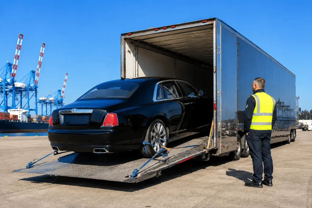 Enclosed Car Shipping