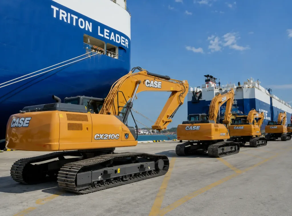 Heavy Plant Machinery Shipping