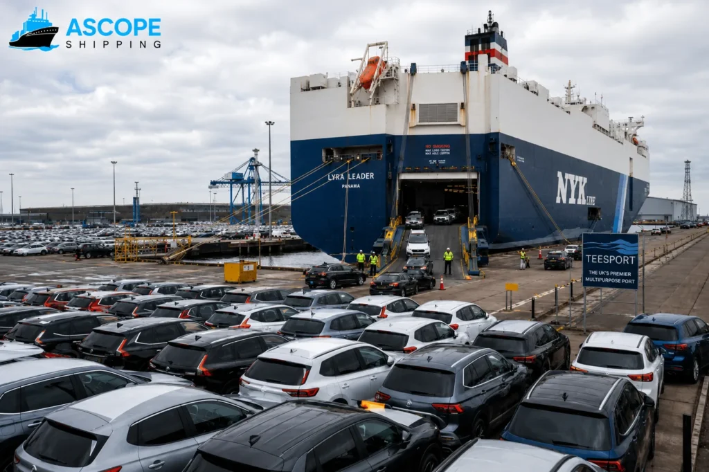 Vehicle Shipping from Teesport Port