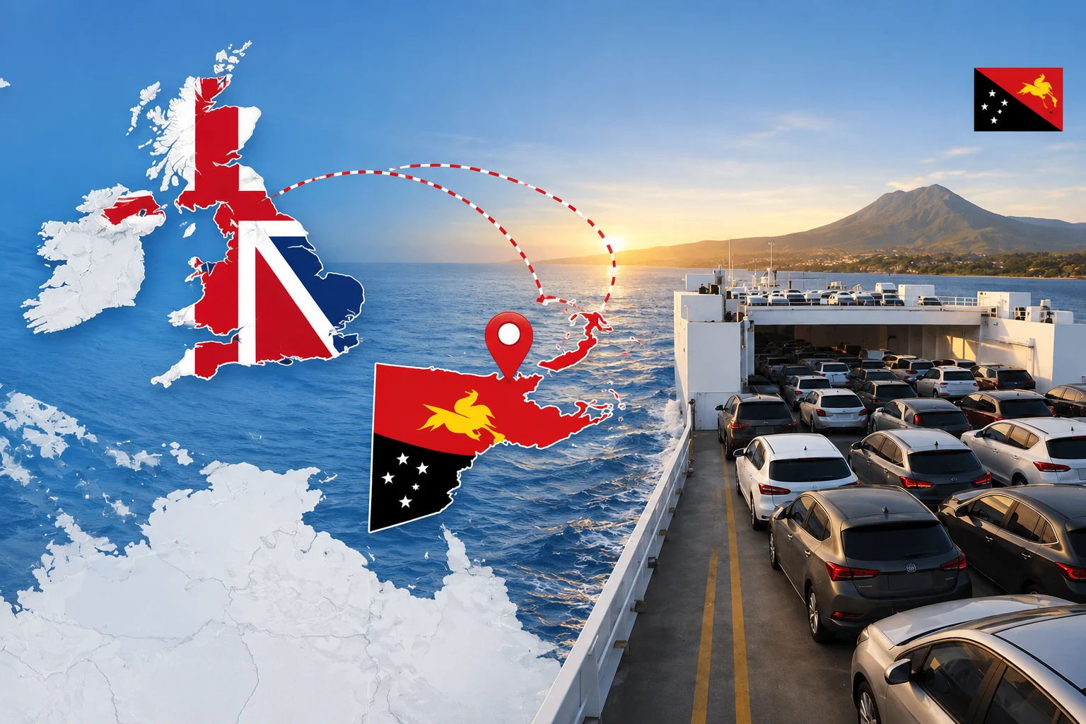 Car Shipping to Papua New Guinea