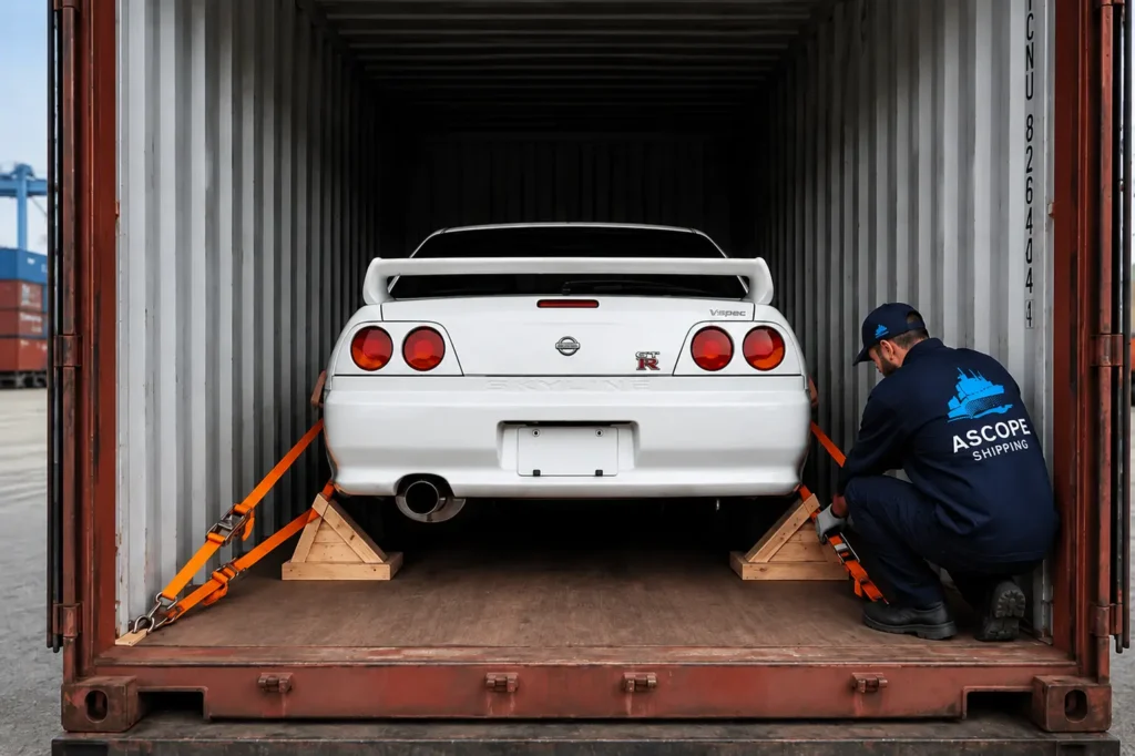 CONTAINER CAR SHIPPING TO KUWAIT