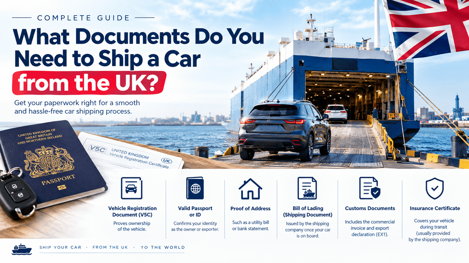 UK Car Shipping Documents Guide
