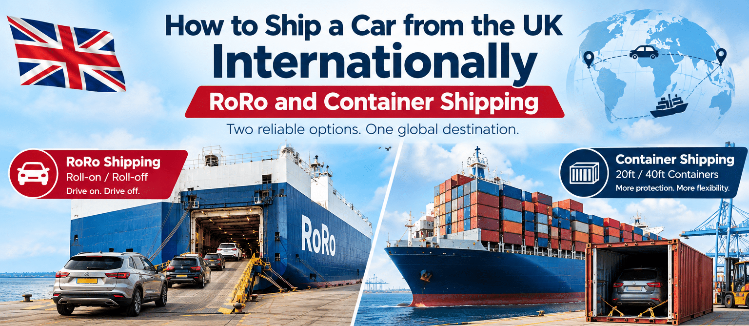 UK Car Shipping Guide_ RoRo and Containers